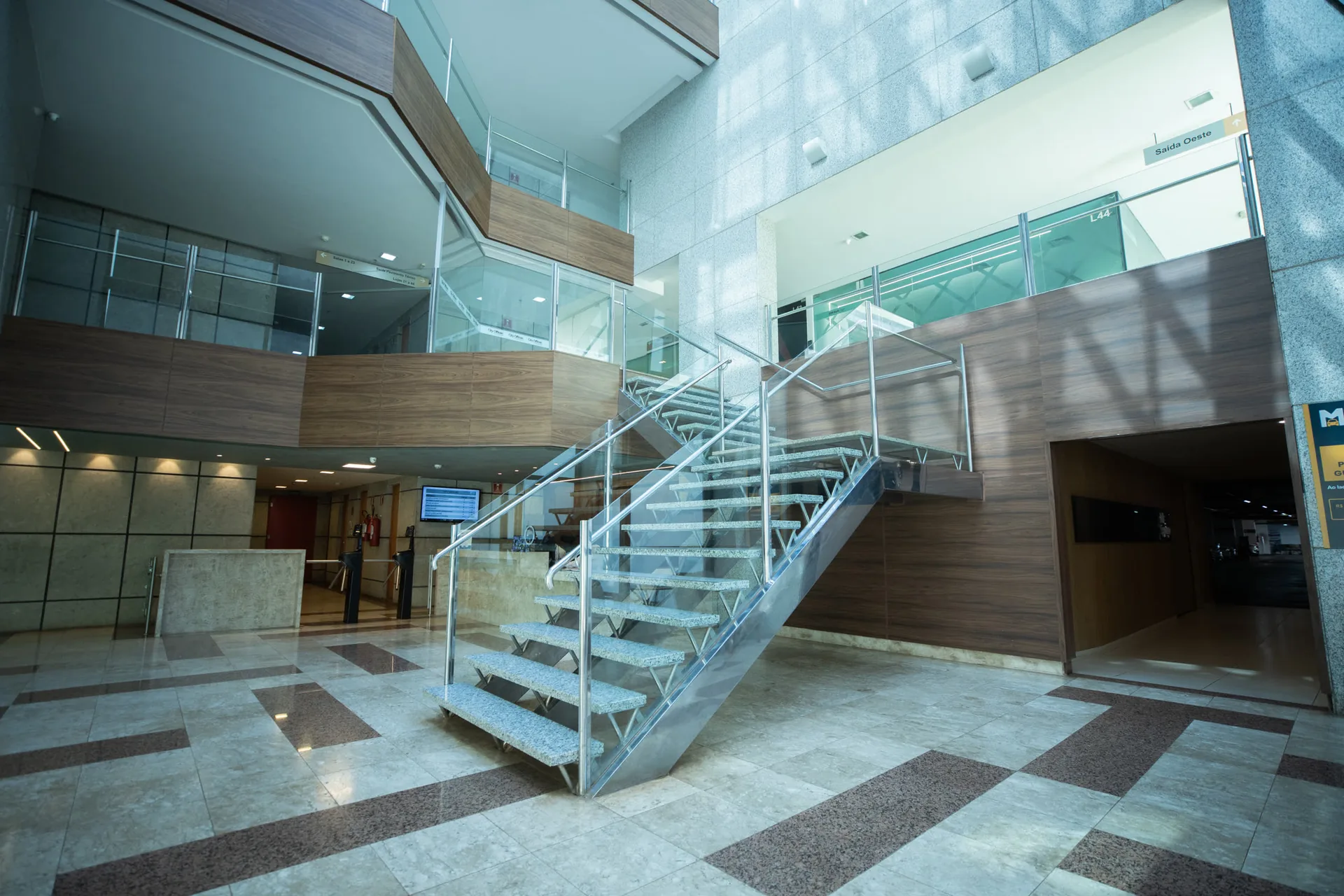 Lobby do edifício