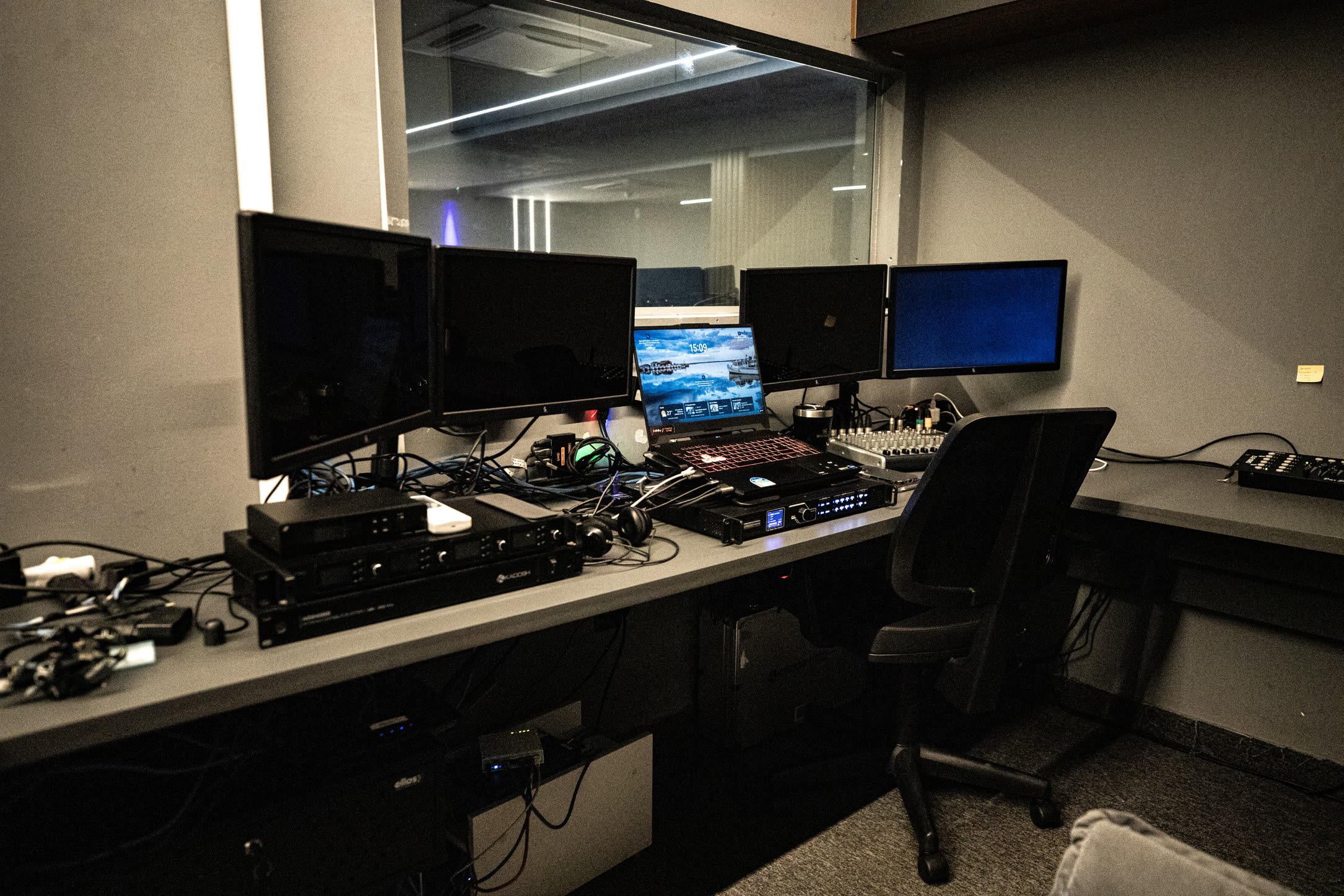 Sala técnica Espaço Brl