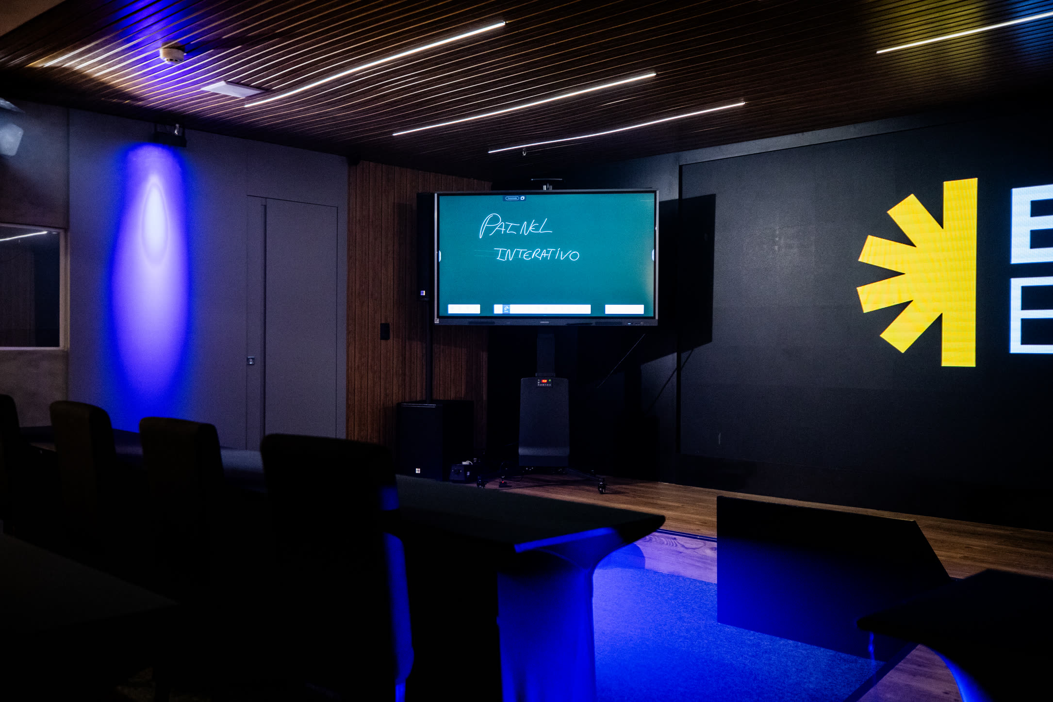 Painel interativo Espaço Brl