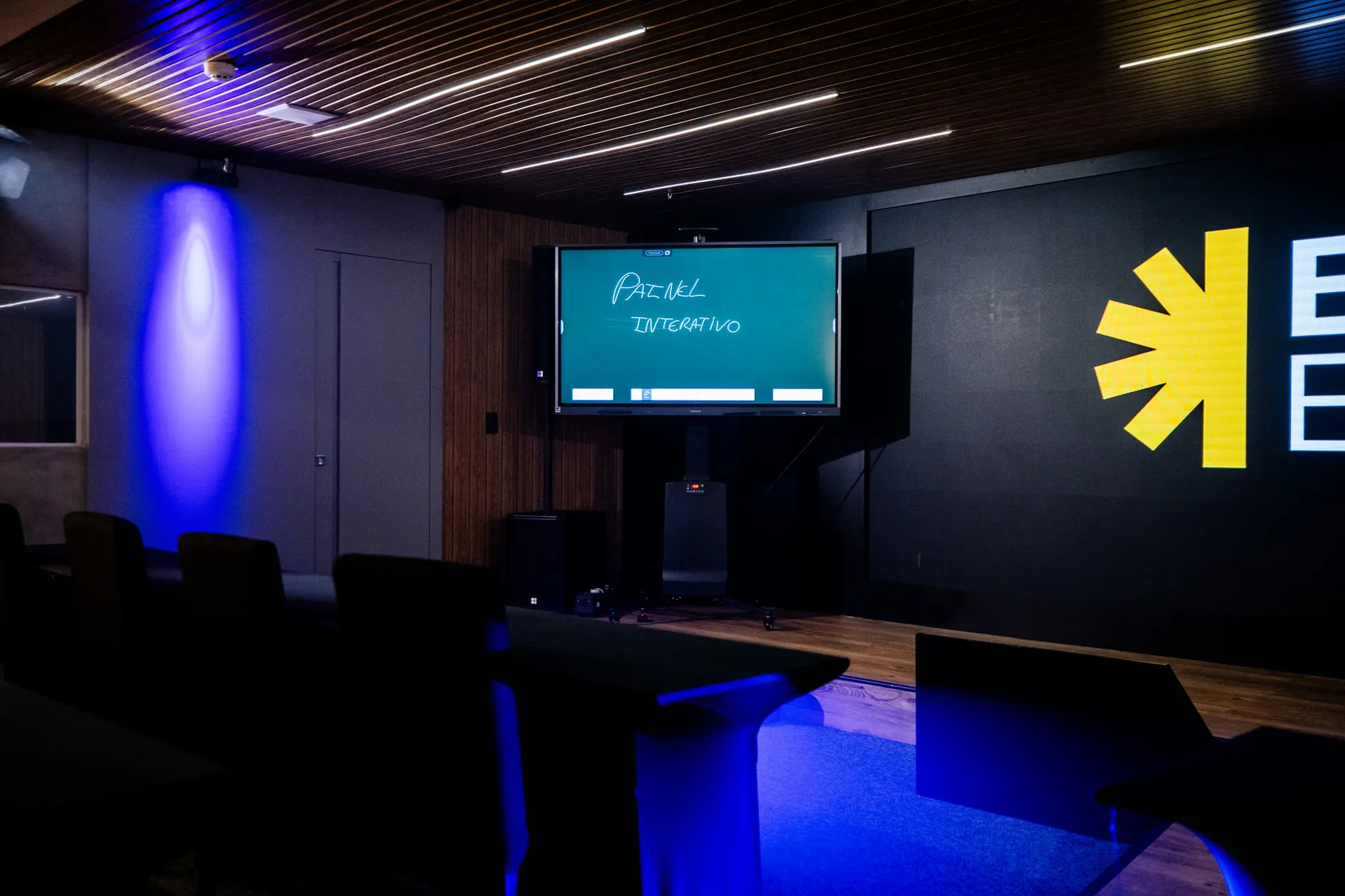 Painel interativo Espaço Brl